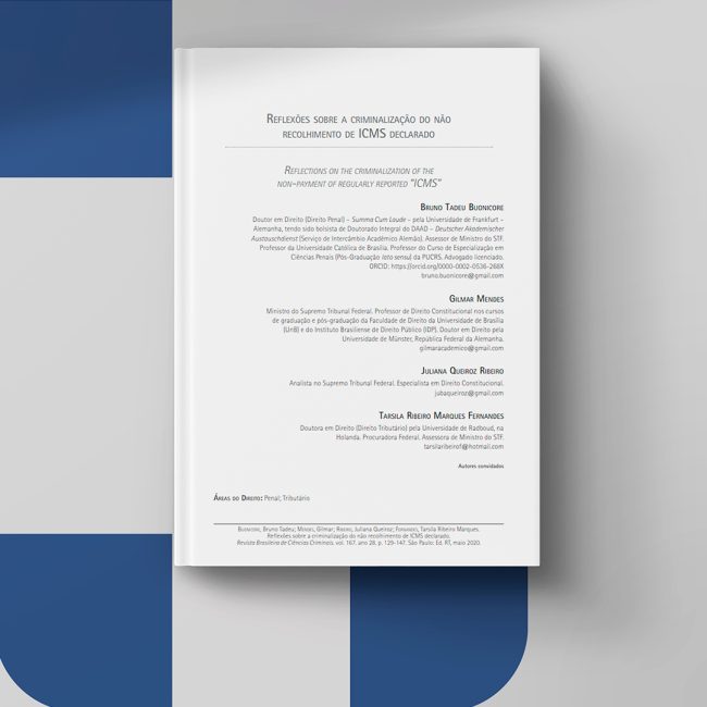 Reflexões sobre a criminalização do não recolhimento de ICMS declarado